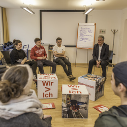 Theo-Tag 2018 / Angebot an kirchlichen Berufen / Caritas Georg Schärmer / Haus der Begegnung / 08.02.2018 /  Diözese Innsbruck/Vanessa Rachlé