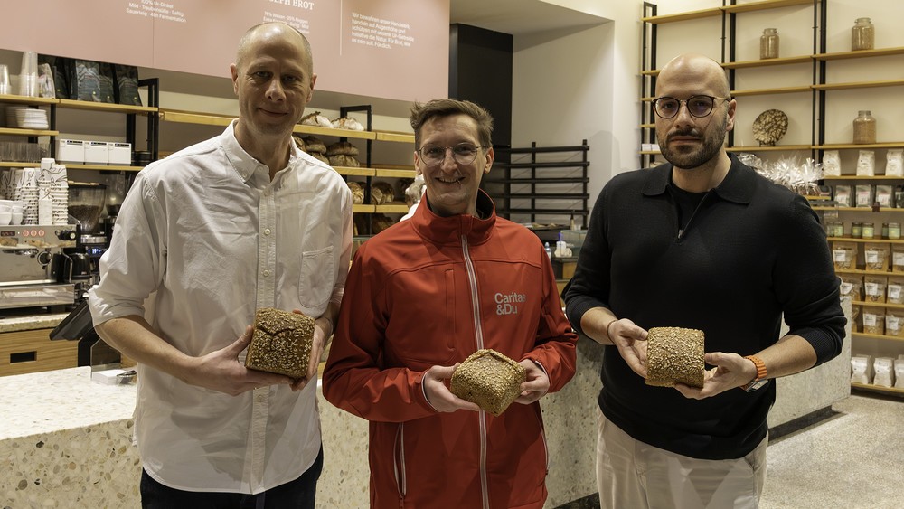 Josef Weghaupt, Andreas Jagersberger, Srdjan Janjusic / Michael Schoen Caritas und Bäckerei starten Initiative für Kinder in Krisengebieten