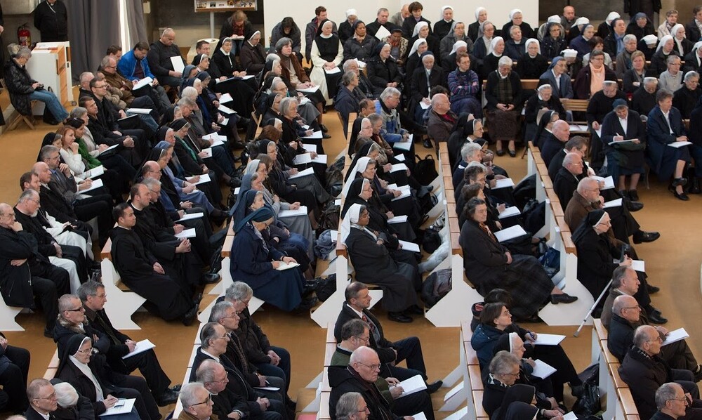 Ordensleute beim Ordenstag / ordensgemeinschaften.at Ordensleute beim Ordenstag