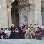 Papstgebet am Petersplatz
