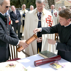 Segnung der neuen 'Casa Austria' in Jerusalem
