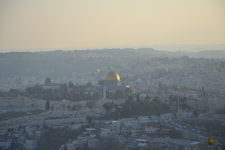 Blick auf die Altstadt von Jerusalem, Israel