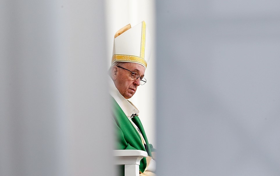 Papst Franziskus in Kaunas (Litauen) am 23. September 2018.