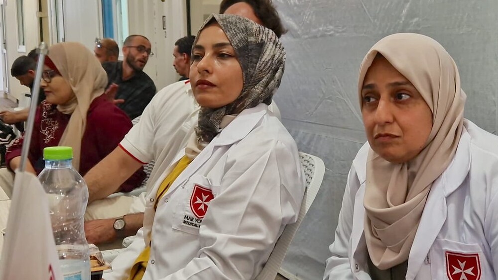 Team von Malteser-Klinik in Gaza / Malteser International Team von Malteser-Klinik in Gaza