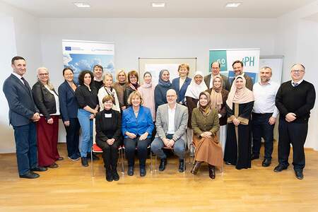 Teilnehmende am Wiener Arbeitstreffen des Erasmus+-Projekts 'Religions4Ecology'