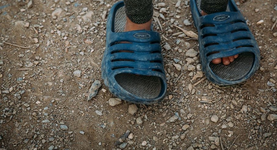 Im Flüchtlingslager Moria auf Lesbos