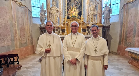 Stiftes Geras hat neuen Abt gewählt