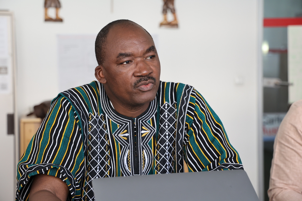Abbé Constantin Safanitié Sere, Generalsekretär von Caritas Burkina / Caritas Tirol / Giesinger Abbé Constantin Safanitié Sere, Generalsekretär von Caritas Burkina