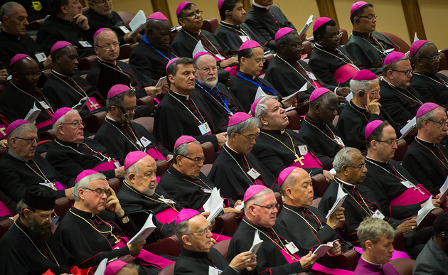 Bischöfe bei Familiensynode / Copyright: Mazur/catholicnews.org.uk