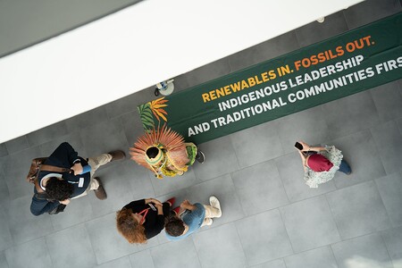 Indigener weist auf Anliegen für den Klimagipfel