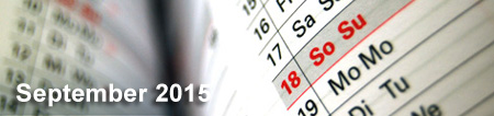 Kalenderblatt - September