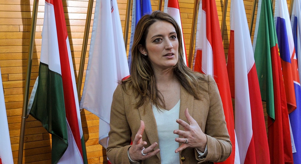 EU-Parlamentspräsidentin Roberta Metsola