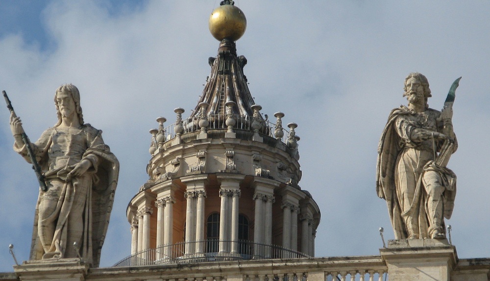 Kuppel des Petersdoms im Vatikan / Robert Mitscha-Eibl / Kathpress