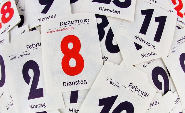 Abgerissene Kalenderblätter / bilderbox.com / Wodicka