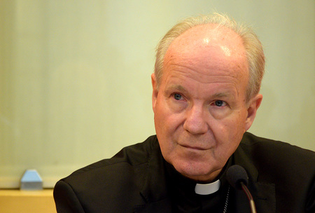Kardinal Christoph Schönborn bei der Pressekonferenz zur Herbstvollversammlung der Bischofskonferenz am 10. November 2017 in Wien