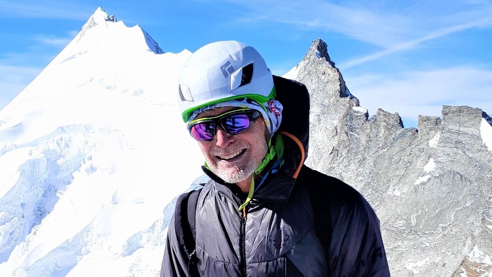 KA-Tirol-Vorsitzender Heidegger im Hochgebirge / Klaus Heidegger