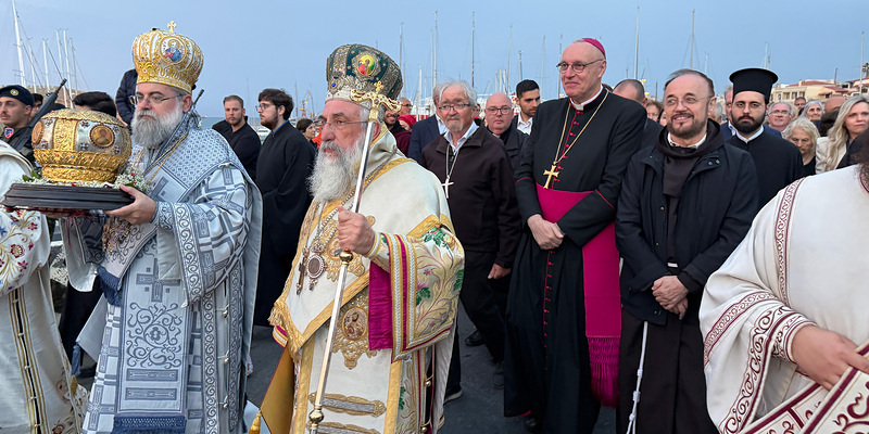 Kreta Orthodoxe Prozession Zsifkovics / Diözese Eisenstadt/Artner Burgenländische ökumenische Pilgerreise nach Kreta