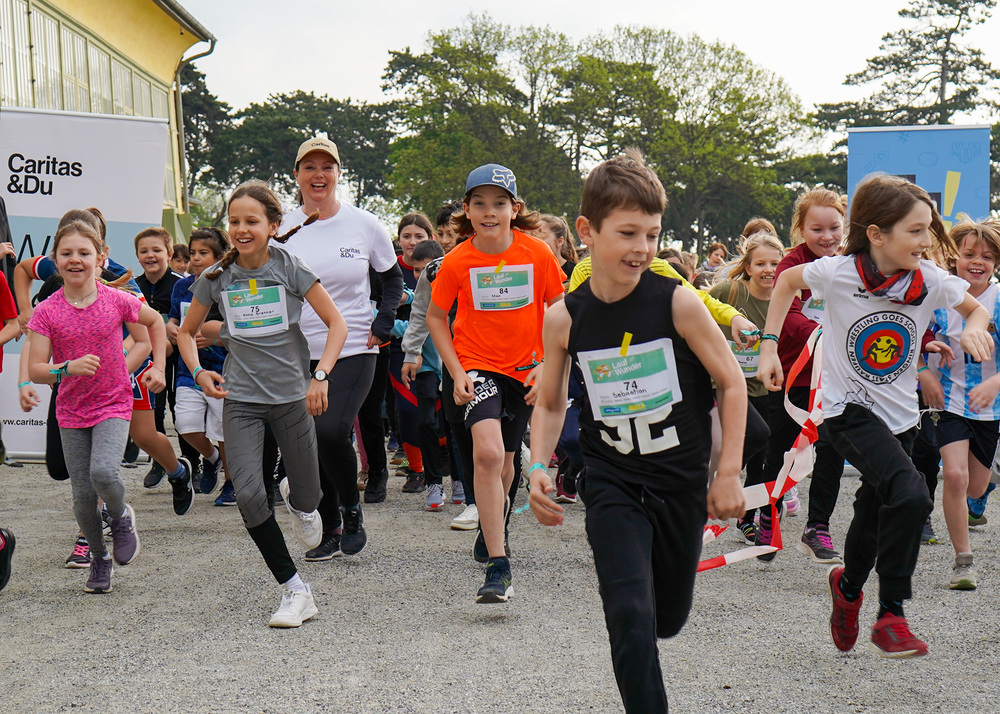 Österreichs größter Kinder- und Jugendbenefizlauf / Caritas Eisenstadt Österreichs größter Kinder- und Jugendbenefizlauf