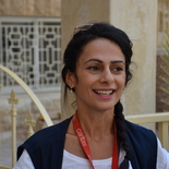 Caritas-Mitarbeiterin Samar Bandak