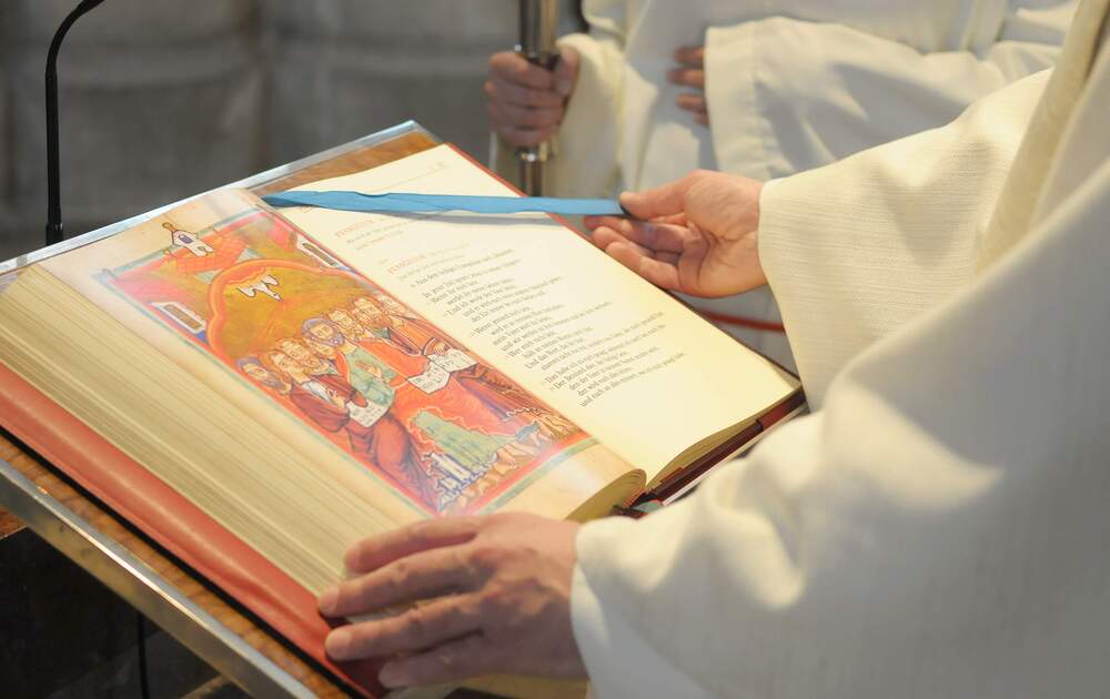 illuminiertes Prachtevangeliar