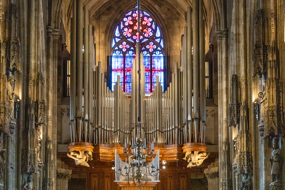 Riesenorgel im Wiener Stephansdom / erzdiözesewien/Stephan Schönlaub