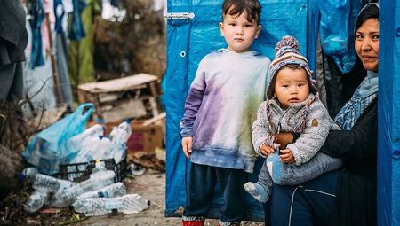 Im Flüchtlingslager Moria auf Lesbos