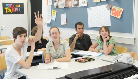 Schüler im Unterricht