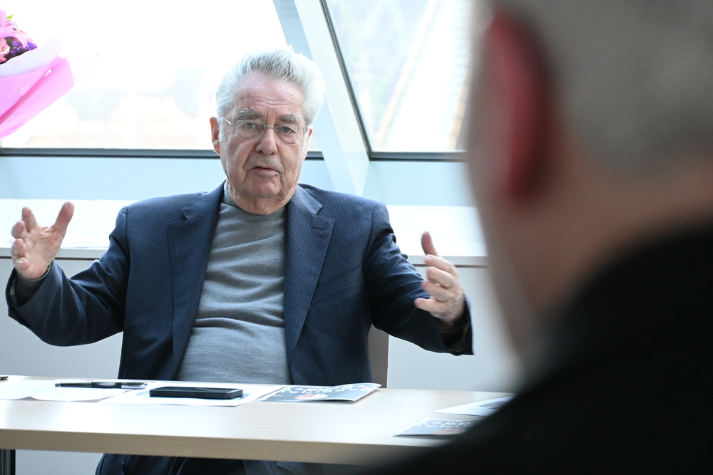 Altbundespräsident Heinz Fischer / Kathpress / Henning Klingen 80 Jahre Republik: Alt-Bundespräsident würdigt Staat-Kirche-Kooperation