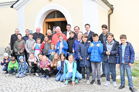 Die Kinder und Jugendlichen freuen sich über ihre neuen Gruppenräume im Stiftsgebäude.