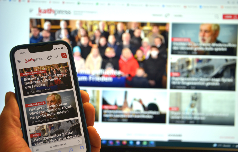 Überarbeiteter Kathpress-Webauftritt