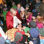 Martinsfest in der Pfarre St. Valentin mit Pfarrer Hans Zarl (Bezirk Amstetten)