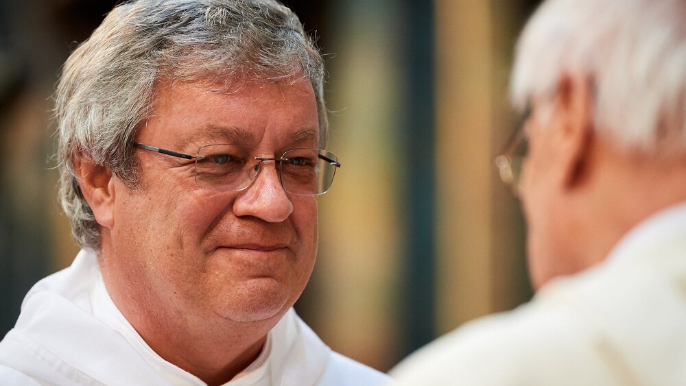 P. Günter Reitzi OP / fr. Adam Rokosz OP/Dominikaner Wien Wiener Dominikanerpater: 'Frieden beginnt im täglichen Umgang'