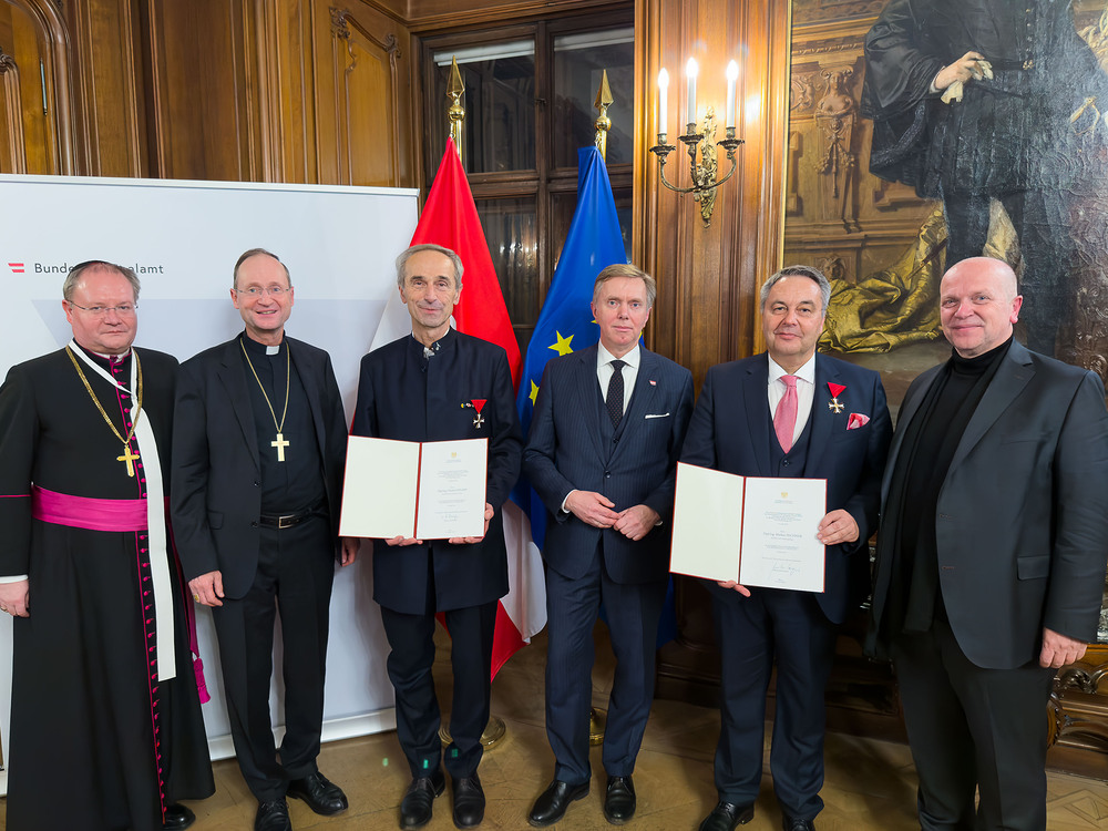 Anton Höslinger CanReg, Stephan Turnovszky, Harald Gnilsen, Christoph Bazil, Markus Zechner, Heinz Ebner (v. li.)