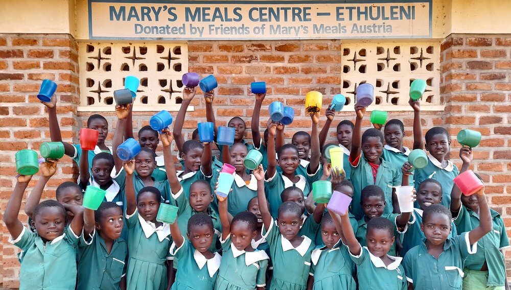 Mary's Meals versorgt nun täglich 3 Millionen Schulkinder weltweit