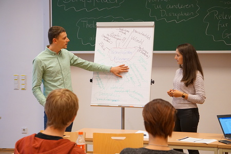 Theologie-Studierende an der Uni Salzburg