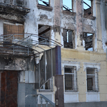Mariupol, zerstörtes Haus