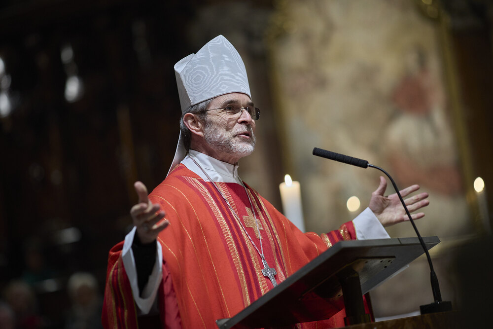 Grünwidl: Religionsunterricht ist 'wertvolles Geschenk Gottes' / Florian Feuchtner Erzbischof Josef Grünwidl im Stephansdom
