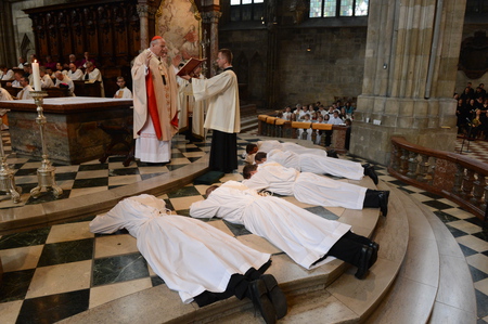 Prostratio, Priesterweihe