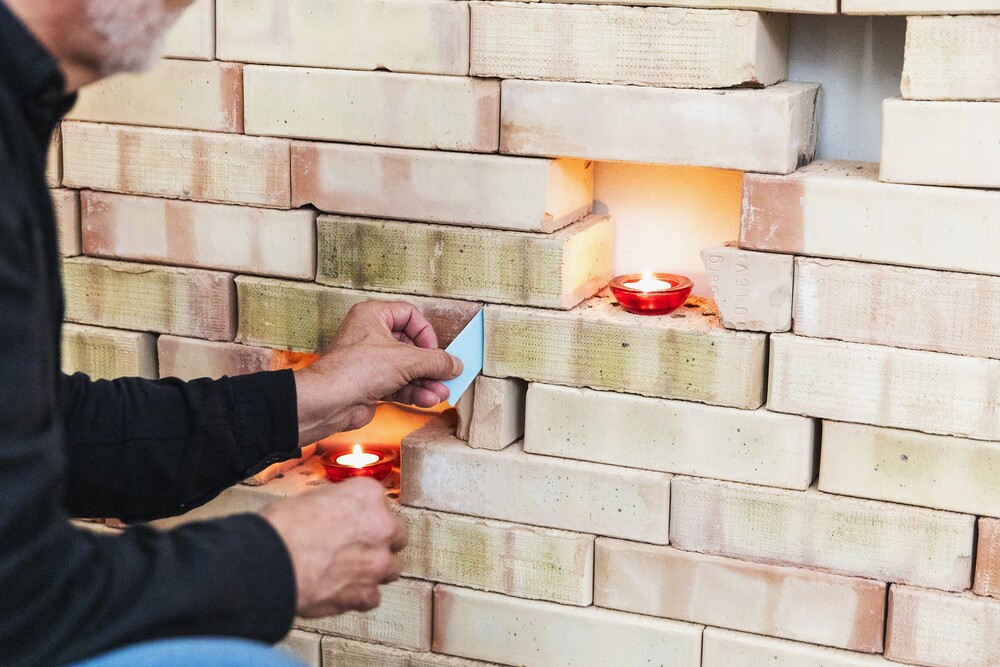Trauer:Raum in der Romanischen Kapelle auf der Freyung