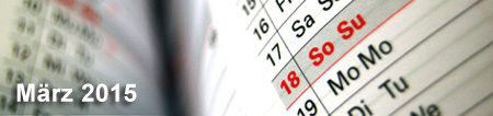 Kalenderblatt - März / Henning Klingen / katholisch.at Kalenderblatt - März