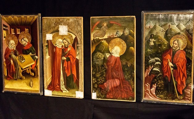 Rückkehr der gestohlenen Hallstätter AltarbilderBild:Foto: Jack Haijes