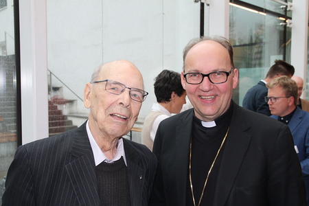 Aufnahme vom 'Dies facultatis' der Theologischen Fakultät Innsbruck am 26. April 2022 - P. Otto Muck SJ ist früherer Rektor der Universität Innsbruck