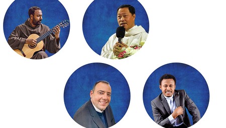 'Vier singende Priester'