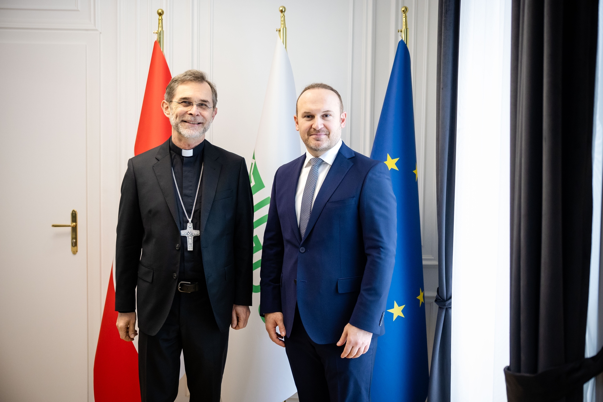 Erzbischof Grünwidl und IGGÖ-Präsident Vural