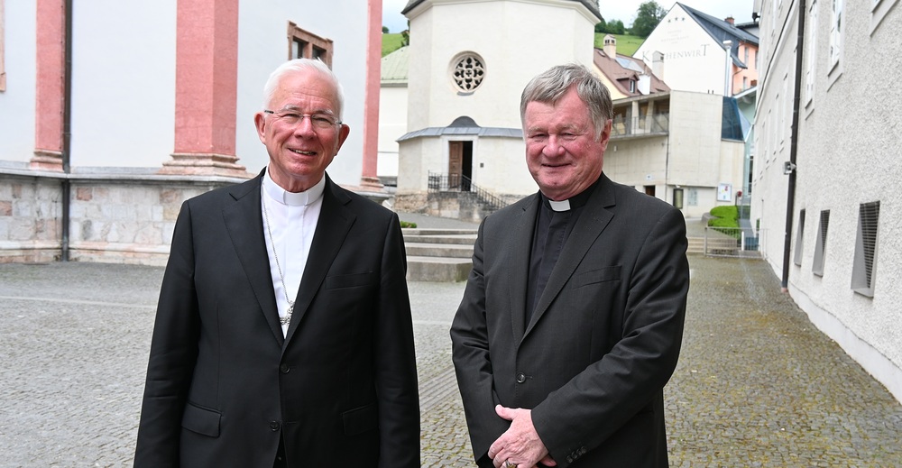Erzbischof Franz Lackner (Vorsitzender der Bischofskonferenz) und Bischof Manfred Scheuer (stv. Vorsitzender) / Paul Wuthe/Kathpress Erzbischof Franz Lackner (Vorsitzender der Bischofskonferenz) und Bischof Manfred Scheuer (stv. Vorsitzender)