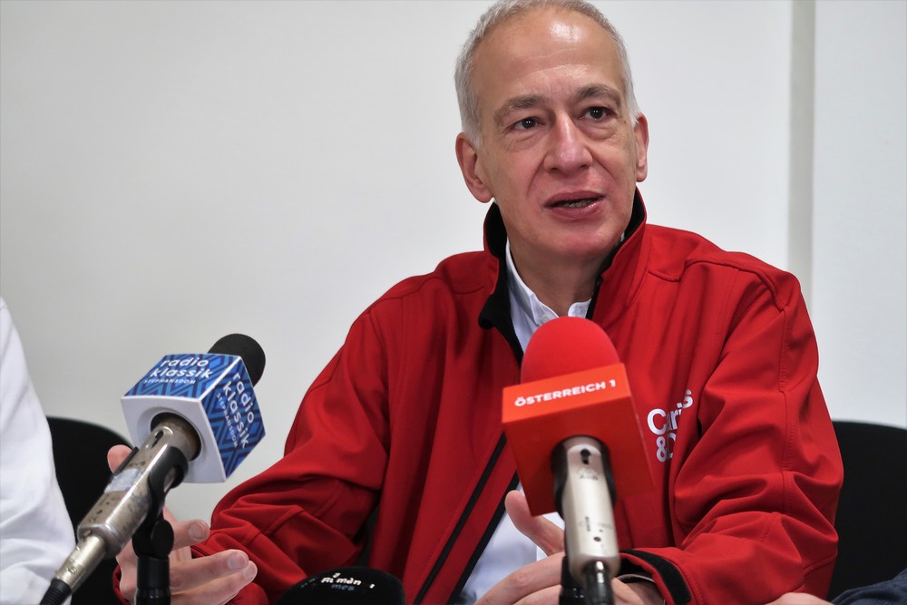 Caritas-Präsident Landau bei Pressereise nach Rumänien / Robert Mitscha-Eibl/Kathpress Caritas Rumänien