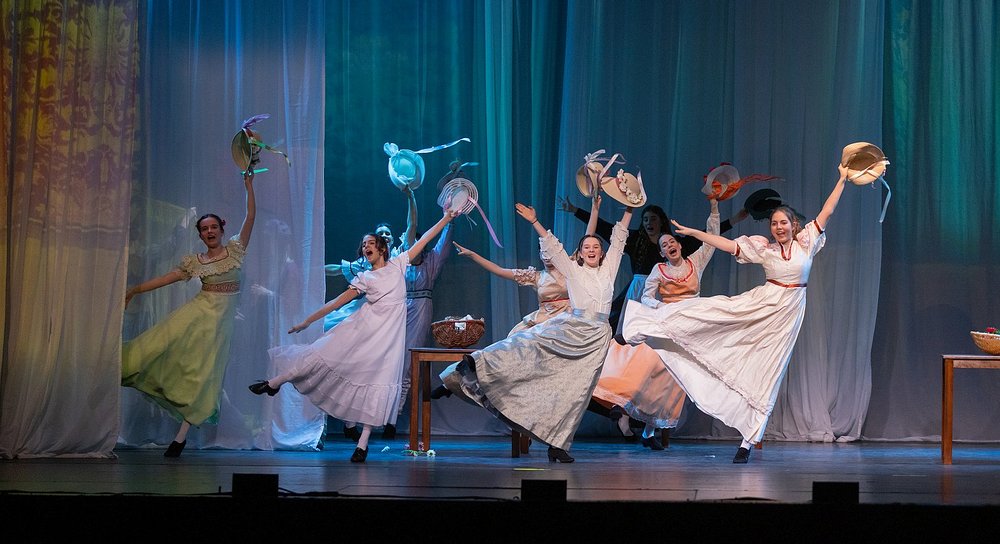 Tanzszene aus dem 'Pauline'-Musical in Wiener Stadthalle