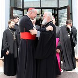 Begegnung mit dem orthodoxen Metropoliten Pavle in Minsk