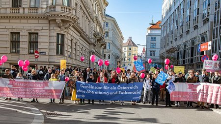 'Marsch fürs Leben' in Wien