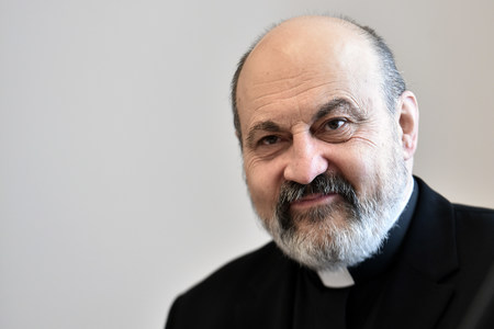 Religionsphilosoph Thomas Halik am 3. März 2015 im Vatikan.